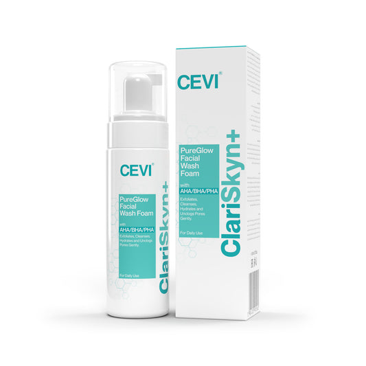 CEVI® PureGlow Facial Wash Foam with AHA/BHA/PHA